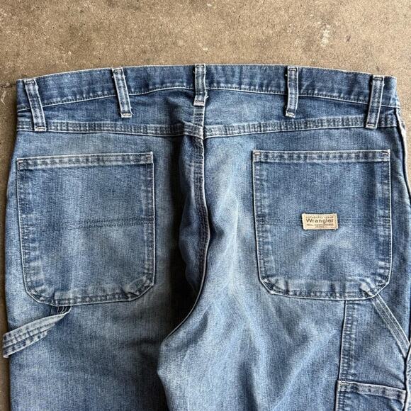 Y2K Baggy Wrangler Carpenter Jeans - Picture 2 of 7